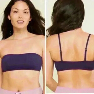 Andie Swim Bikini The Rio Top Navy Blue Size XXL